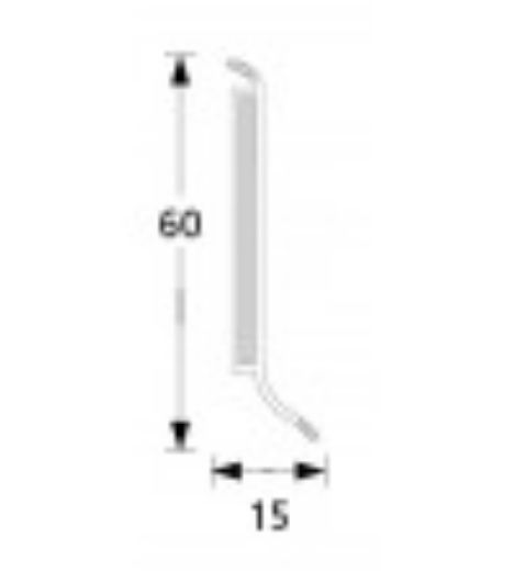 Billede af Döllken S60 Fodpanel sort